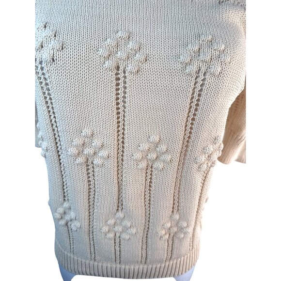 ZARA Medium Dark Beige Vintage Knit Sweater - Picture 12 of 13